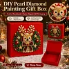 DIY Foldable Pearl Diamond Painting Gift Box &ndash; Sparkling Christmas Craft & Elegant Gift Packaging