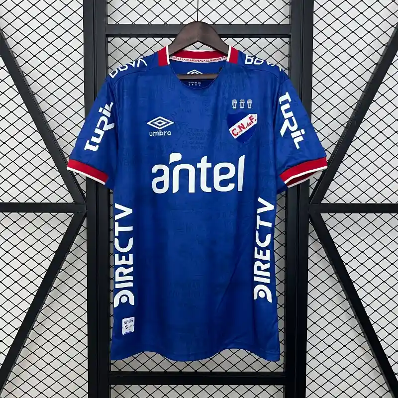 24/25 Uruguay Nacional Blue Soccer Jersey