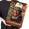 John wayne - Vintage Metal Signs - 20*30cm/30*40cm - Western&Movie