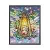 Winter Lantern-14CT Stamped 2 Strands Cross Stitch 21*30cm/8.27*11.81in(Brand)