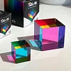 K9 Colored Crystal Cube Polishing and Color Printing Process to Make Crystal Cube Ornaments