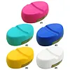 Magnetic Sewing Pincushion with Drawer Magnetic Pin Holder with Strong Magnet Oval Design for Sewing Quilting Pins Paper Clips Screws