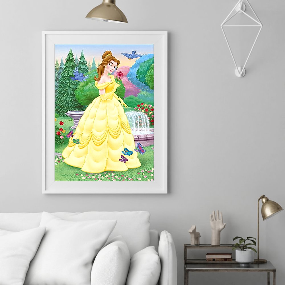 Belle Princess - Full Round Diamond Painting