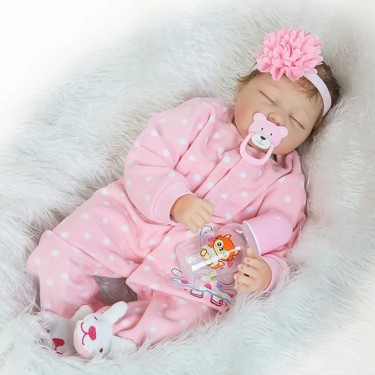  22"Kleine Georgia Babypuppe - RSDP-Rebornbabypuppen-Rebornbabypuppen.de