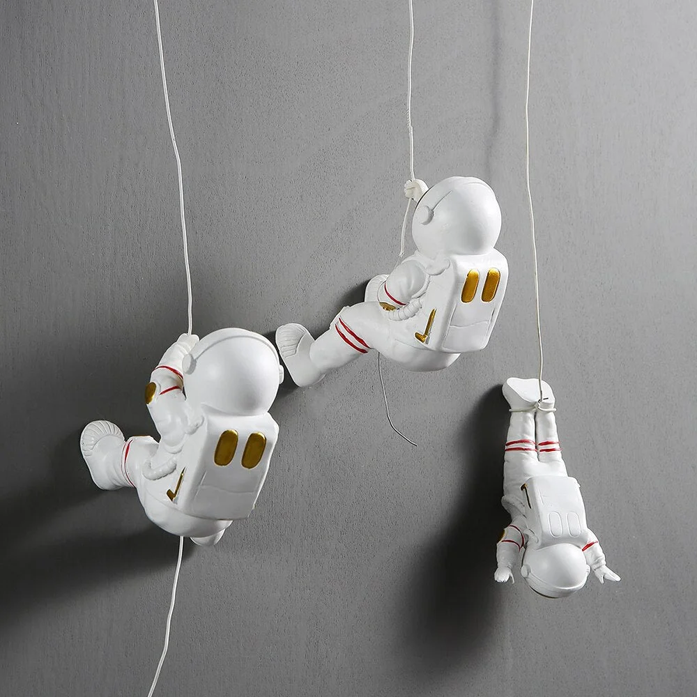 Nordic Wall Decoration Astronaut Character Ornaments Wall Hangings Living Room Bedroom Modern Home Decoration Accessories Gifts