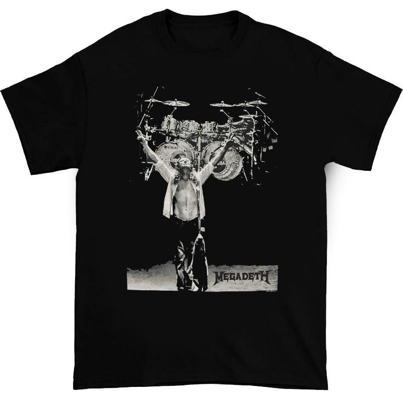 Megadeth Yamaha Drums Photo Mens Reg T-shirt
