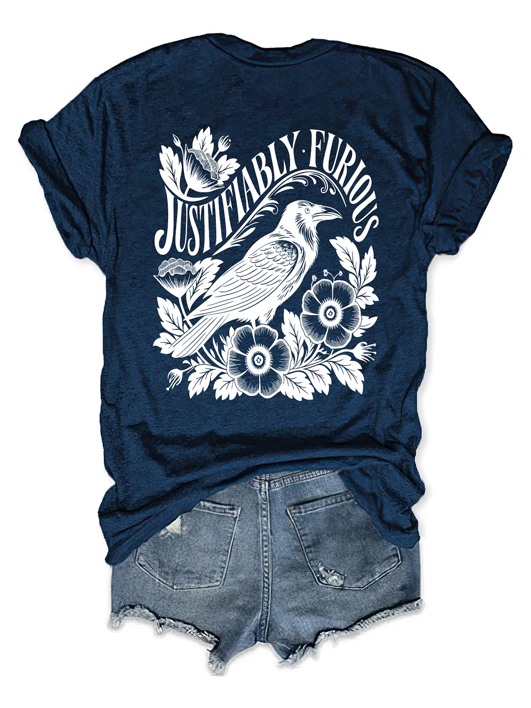Justifiably Furious Raven T-shirt