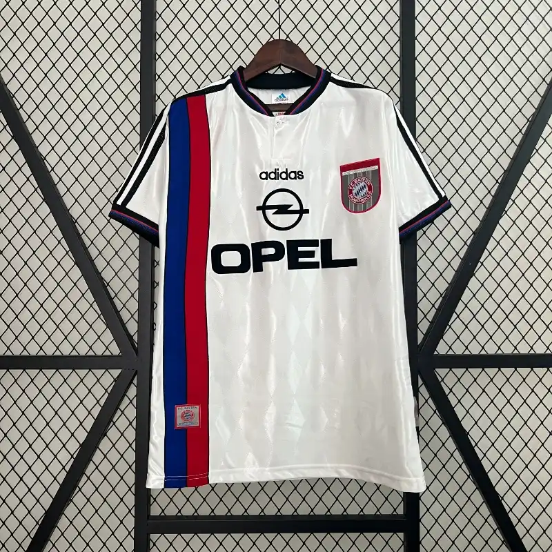 Retro 1996-98 Bayern Munich Soccer Jersey Away