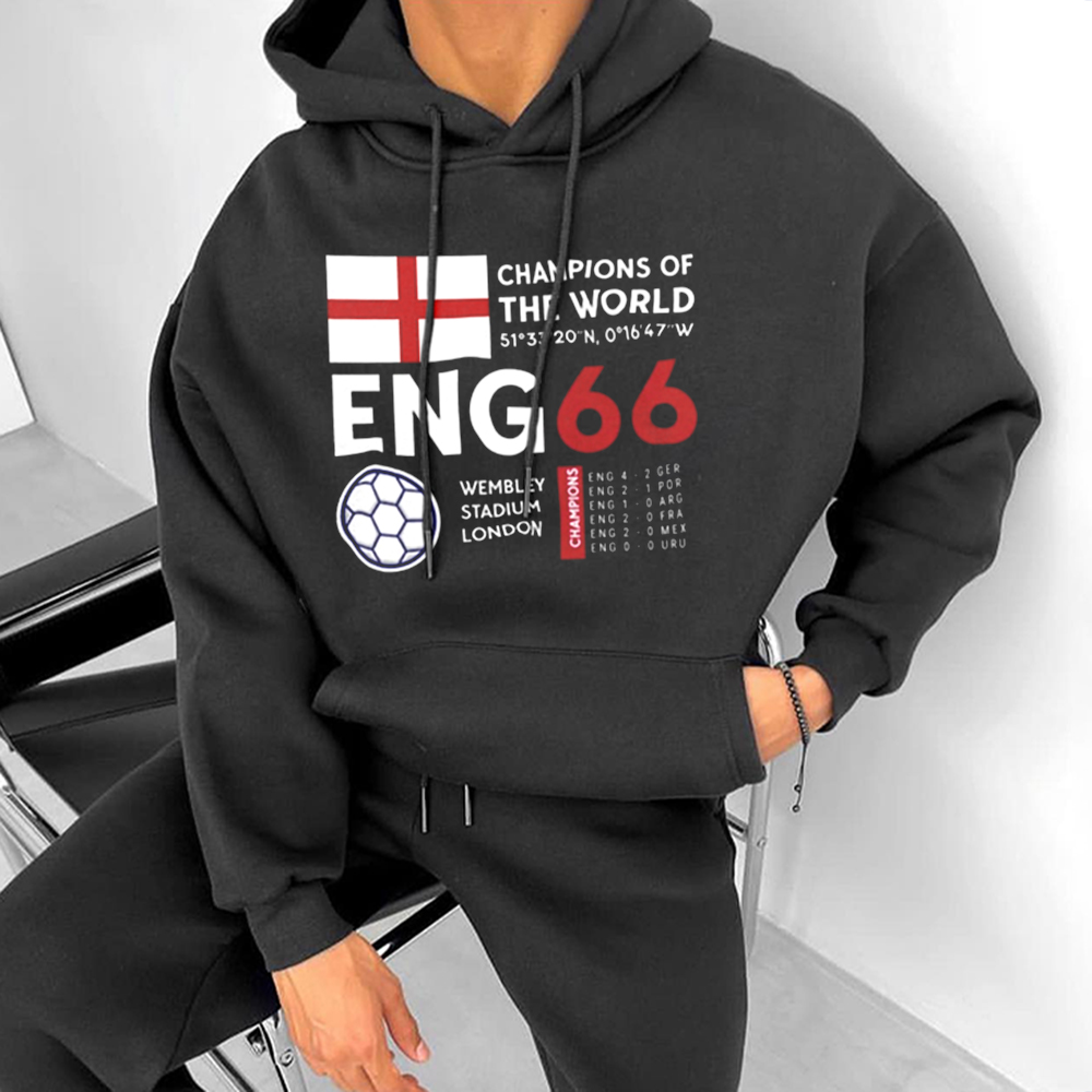 Oversized Unisex Football Print Casual Sweatshirt / TECHWEAR CLUB / Techwear