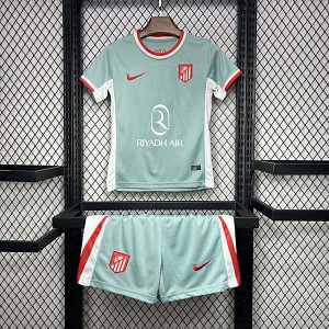 2024/2025 Atletico Madrid Away Soccer Jersey 1:1 Thai Quality Kids Size