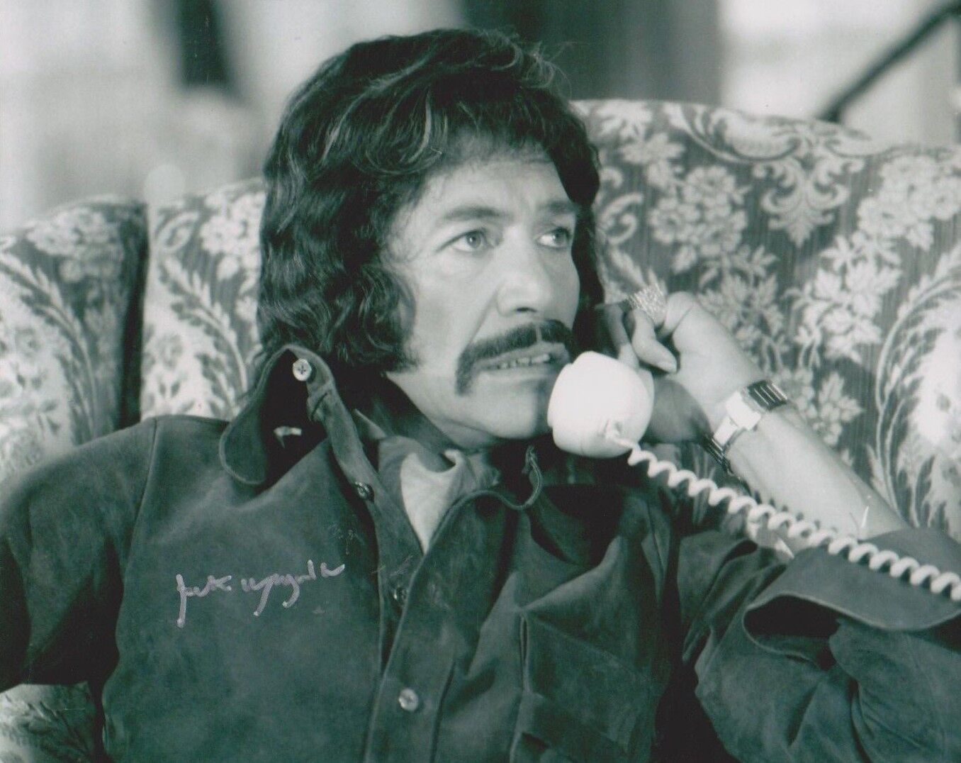 Peter Wyngarde Signed Photo Poster painting - Jason King / Department S / Doctor Who star - G634