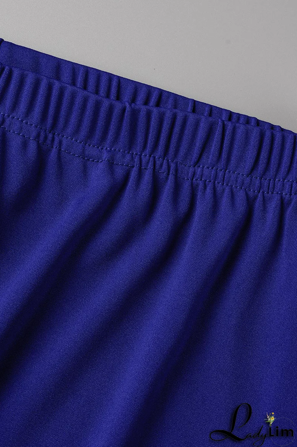 Black Casual Solid Slit Square Collar Sleeveless Two Pieces