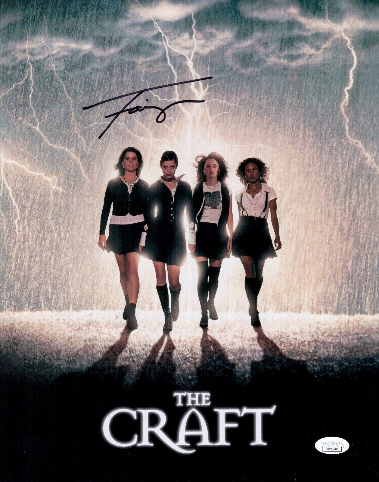 FAIRUZA BALK Signed THE CRAFT 11x14 Photo Poster painting SEXY Autograph The Waterboy JSA COA