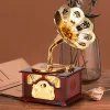Music box music box creative retro clockwork nostalgic gramophone