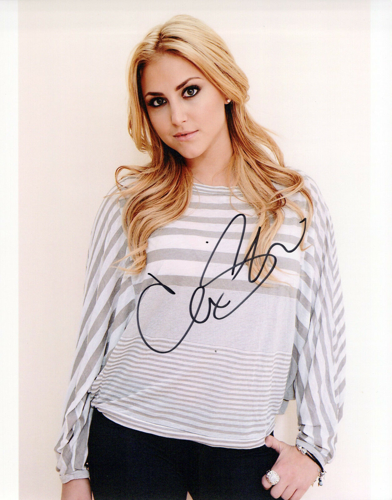 Cassie Scerbo glamour shot autographed Photo Poster painting signed 8x10 #19