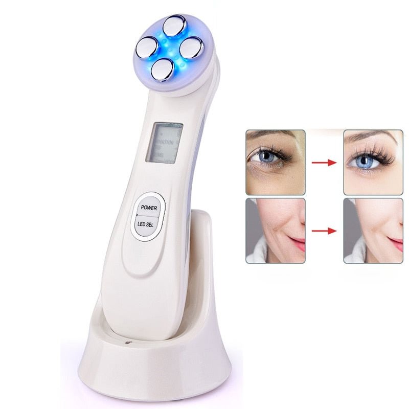 5 in 1 Electroporation LED Photon Facial Lifting Machine - vzzhome