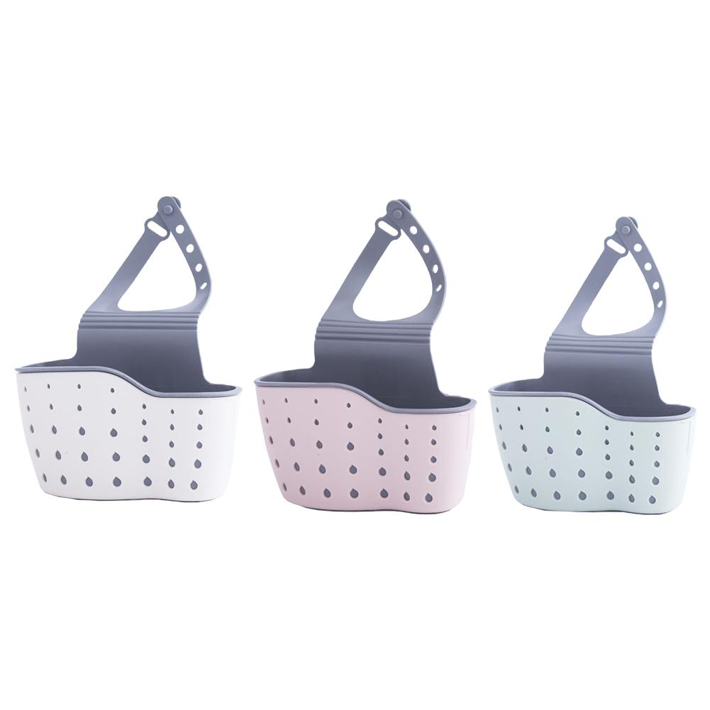 

Kitchen Sink Sponge Holder Dish Drainer Adjustable Strap Faucet Drain Rack, 501 Original