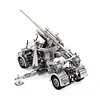 DIY All-Metal Glue-Free Assembly Model 3D Puzzle 1:35 88mm Anti-Aircraft and Anti-Tank Gun