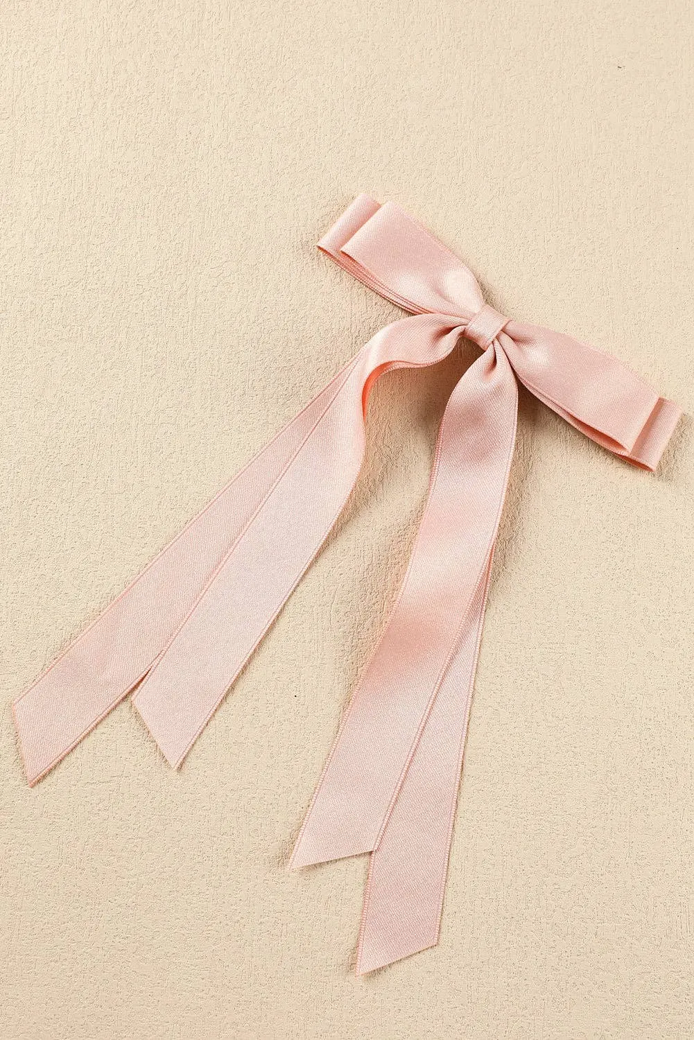 Black Elegant Terylene Double Bow Hair Clip