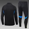 Joyfball 2025/2026 Manchester United Long Zipped Jacket Black Football Jersey 1:1 Thai Quality