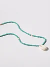 Personalized Ethnic Beaded Shell Double Layer Set Necklace