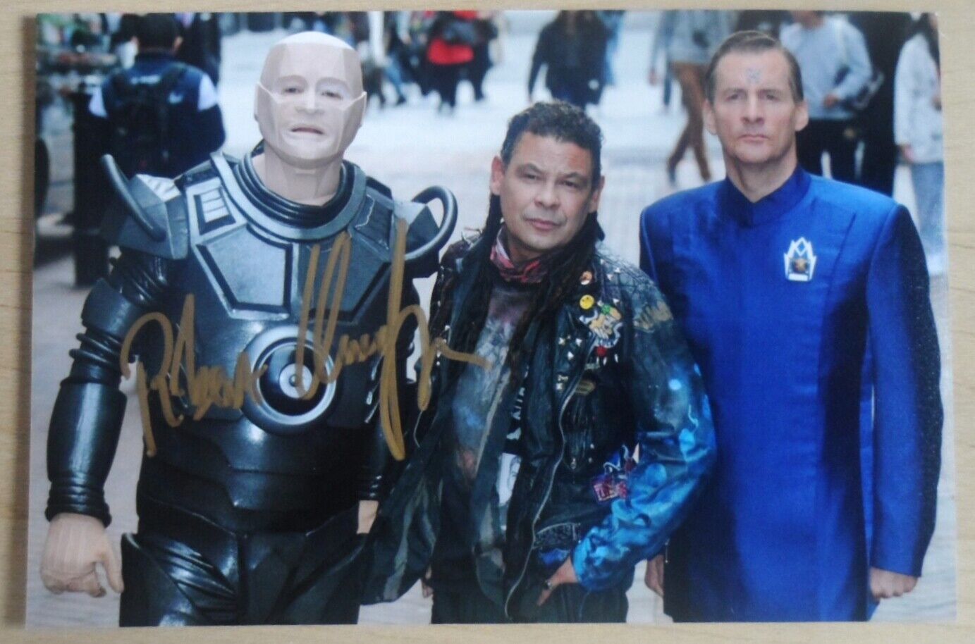 Robert Llewellyn Signed 6x4 Photo Poster painting Kryten Red Dwarf Autograph Memorabilia + COA