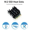 M.2 Solid Disk Drive Radiator M.2 NVME 2230 SSD Heatsink with Thermal Pads