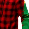 3D Printed Unisex Patterned Crew Neck Christmas Sweatshirt