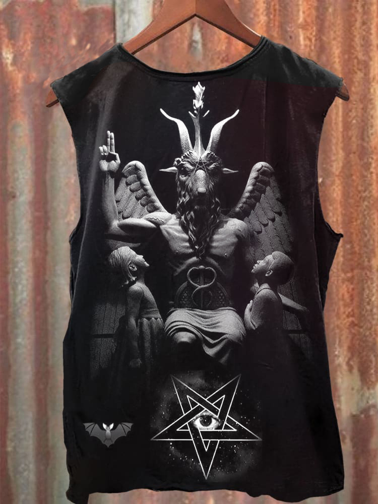 Unisex Devil Print Vest / Rvogue / Rvogue