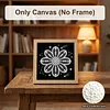 12Pcs DIY Mini Pearl Painting Flower for Home Decor(15x15cm)