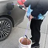 Car Fuel Pump with Hose Fuel Diesel Gasoline Pump Hand Straw Pump (1 Meter)