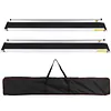 [US Local Warehouse] 8 Feet Retractable Wheelchair Ramp 94x7.4inch Handicap Ramp 661LBS Capacity Wheel Chair Ramps for Home Entry Steps Stairs Doorways