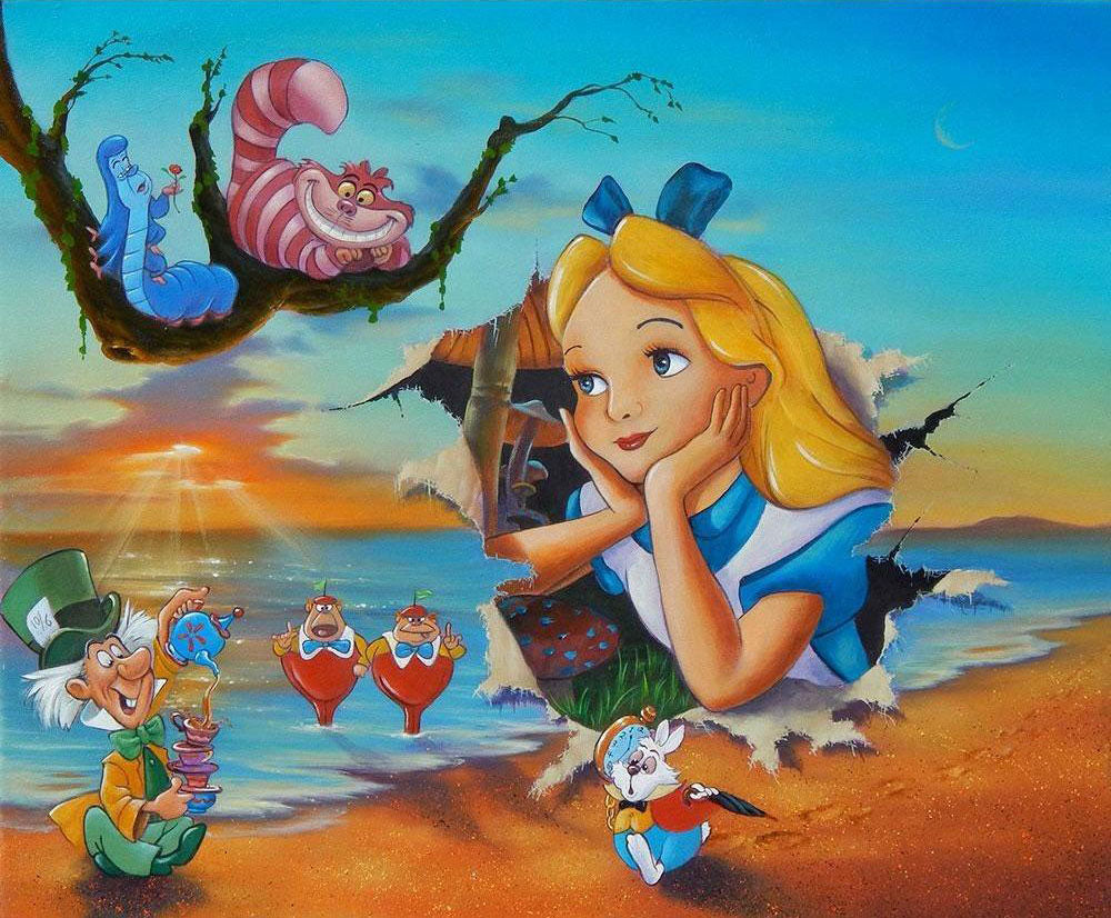 Disney Princess Snow White Cinderella 50*40CM(Canvas) Full Round Drill Diamond Painting gbfke