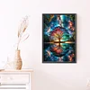 Diamond Painting-DIY Full Round Drill Colorful Abstract Tree(40*60CM)