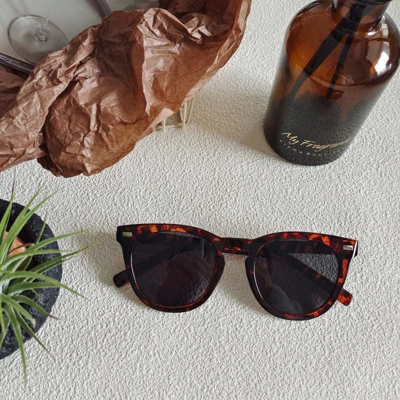 Casual Sweet Glasses Pc Resin Round Frame Square Oval Frame Full Frame Women’s Sunglasses