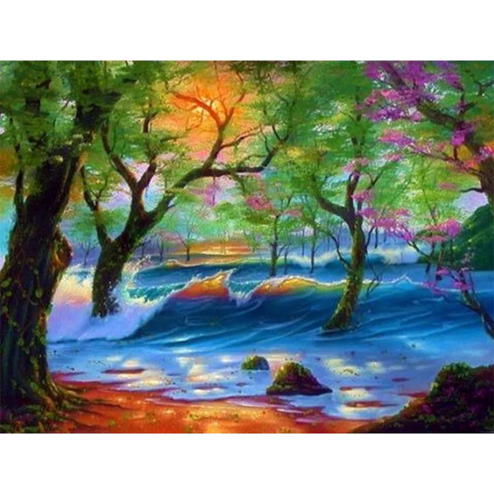 

40x50cm - Paint By Numbers Grove Gift, 501 Original