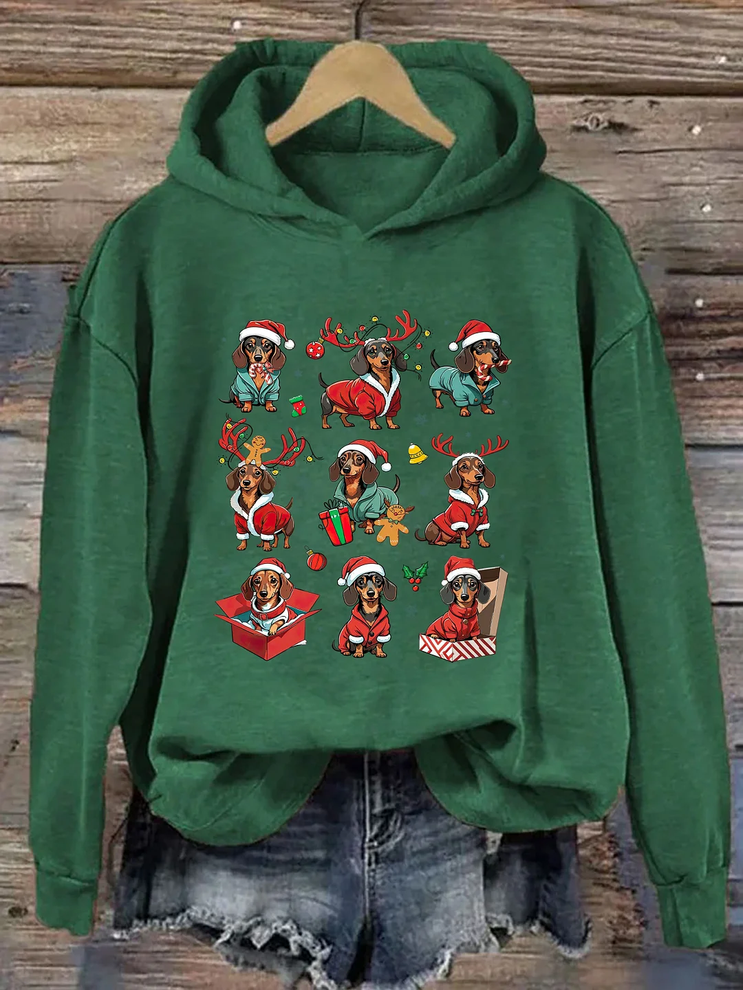 Dachshund Christmas Hoodie