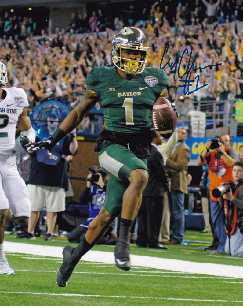 Corey Coleman autographed 8x10 Baylor University  #1