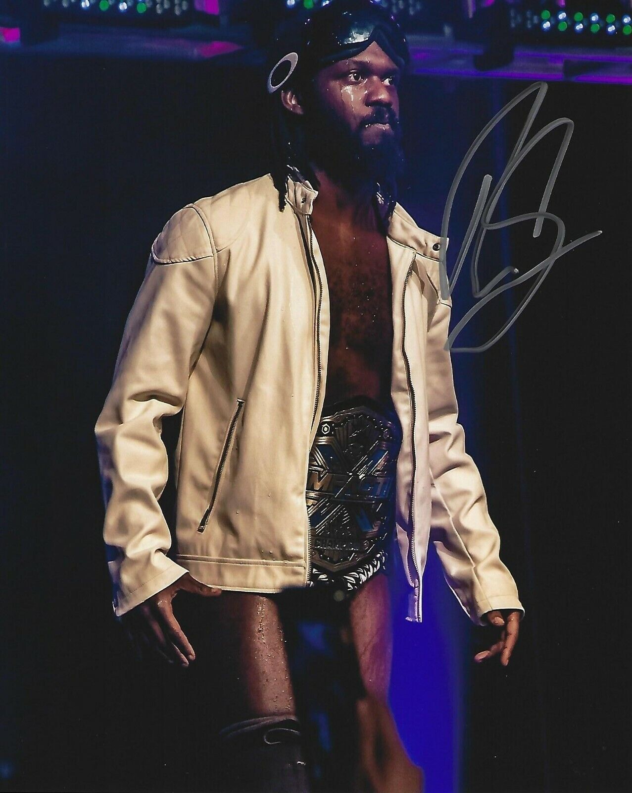 Rich Swann Signed 8x10 Photo Poster painting Impact Pro Wrestling Picture w/ X Division Belt WWE