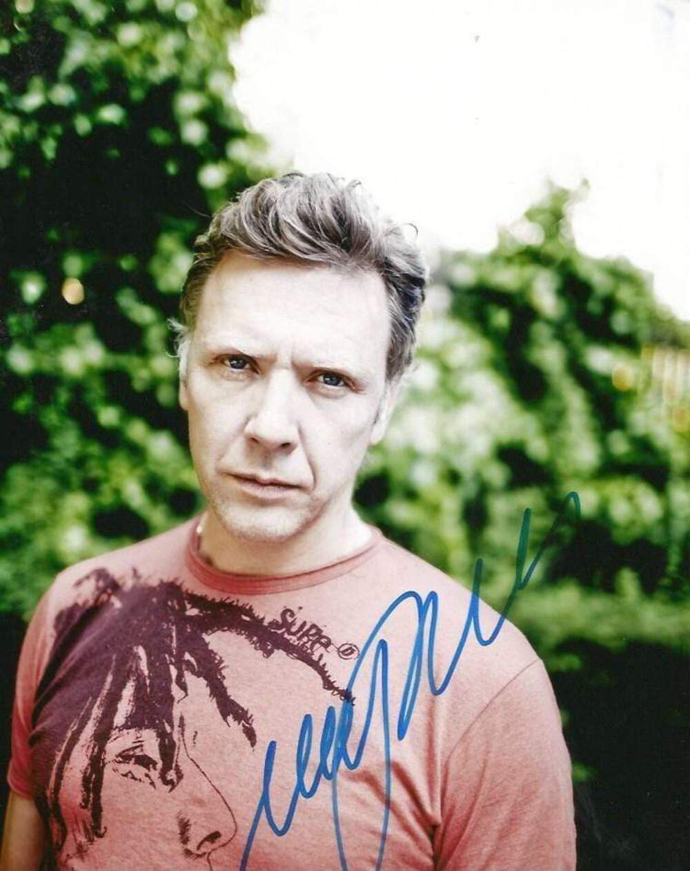 ACTOR Mikael Persbrandt autograph, In-Person signed Photo Poster painting