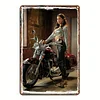 Garage Pin Up Girl - Vintage Metal Signs(8*12Inch/12*16Inch)-Pin-up-girls