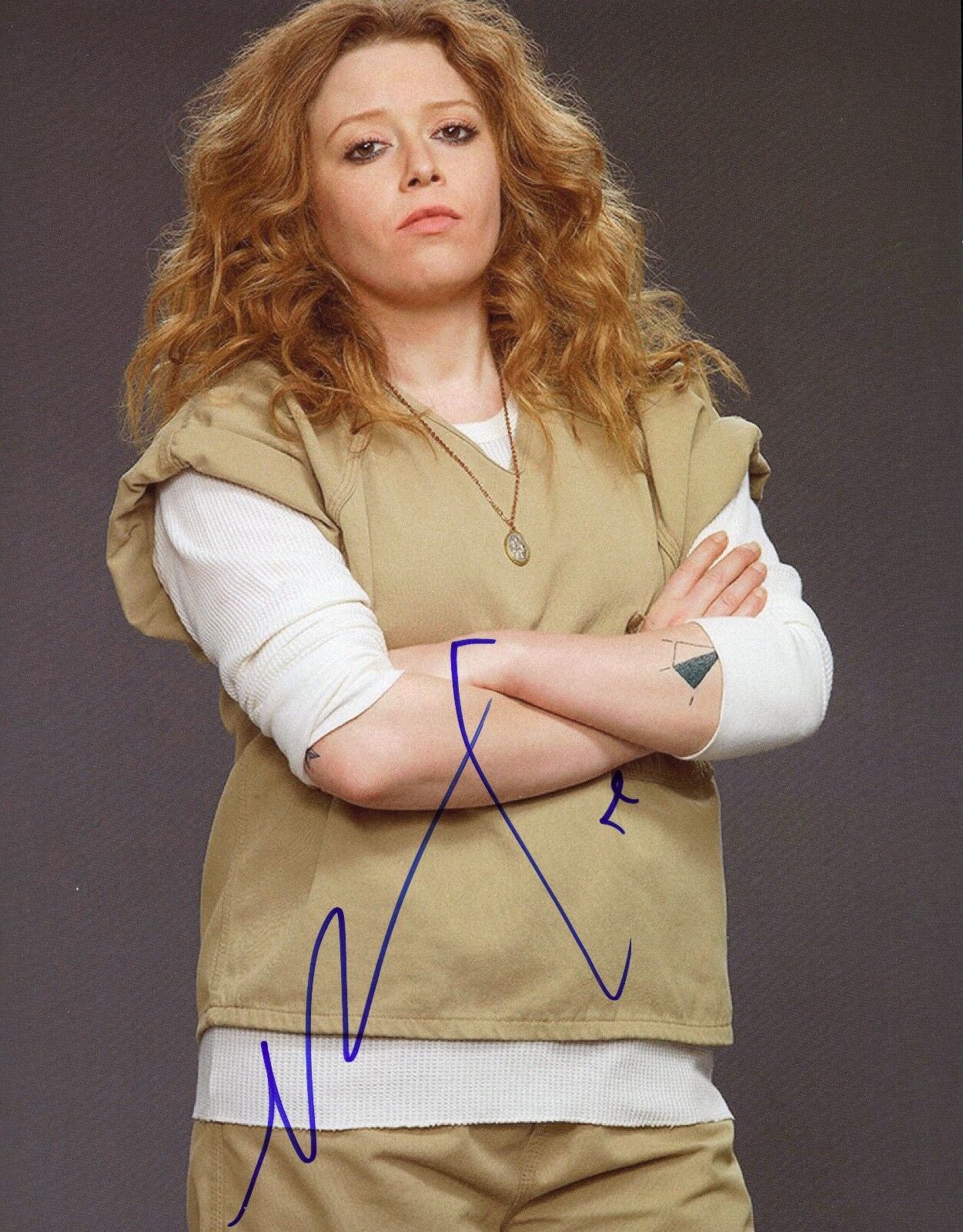 NATASHA LYONNE Authentic Hand-Signed ORANGE IS THE NEW BLACK