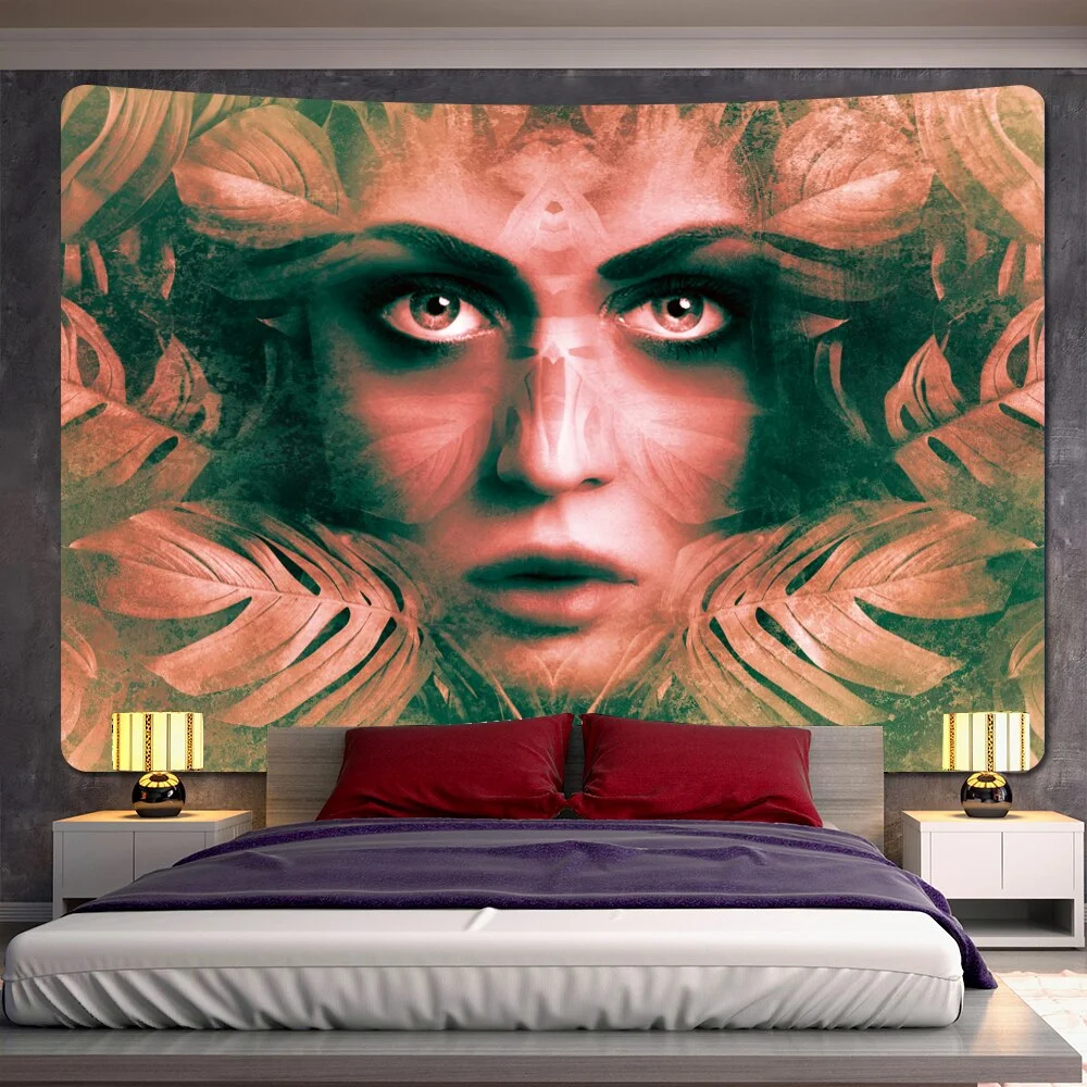 Nigikala scene home decoration printing large size tapestry hippie bohemian decoration background wall sofa blanket