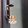 DIY Diamond Painting Keychain-5pcs/Set Dog Bag Keychain Jewelry Gift
