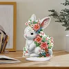 Flower Rabbit - 5D DIY Craft Ornament