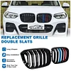 BILLDIO G01 G02 Color Grille? Front Bumper Kidney Grill Compatible with X3 X4 2018-2021 G01 G02 Double Slats
