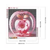 Diamond Painting-DIY Full Round Drill Pink Crystal(40x40cm)