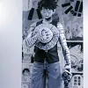 Black & White Manga Style Mourning Monkey D. Luffy - ONE PIECE Resin Statue - XOXO Studios