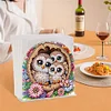 Acrylic Napkin Holder Diamond Painting Kit for Home Table Decoration (Owl)