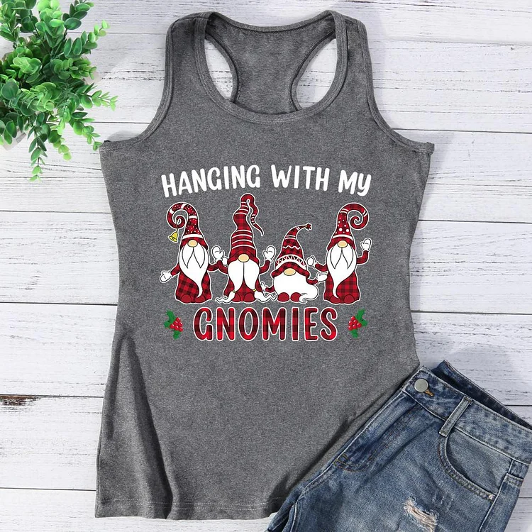 Hanging With My Gnomies Vest Top-Annaletters